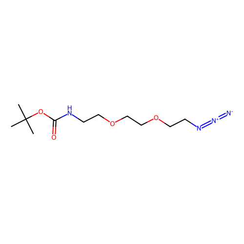 boc-n-amido-peg2-c2-azide (c09-0785-560)