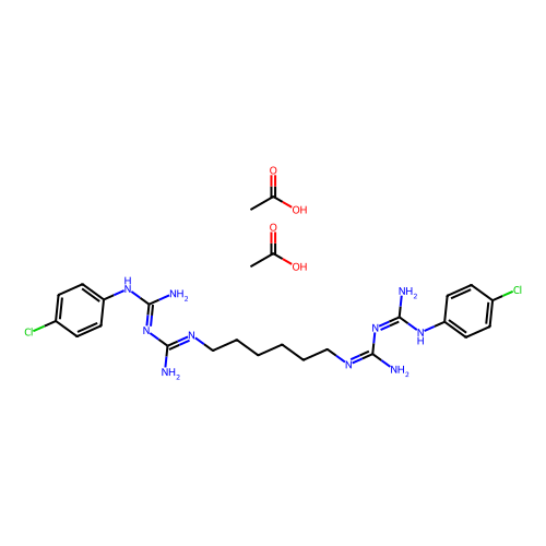 chlorhexidine diacetate salt hydrate (c09-0794-967)
