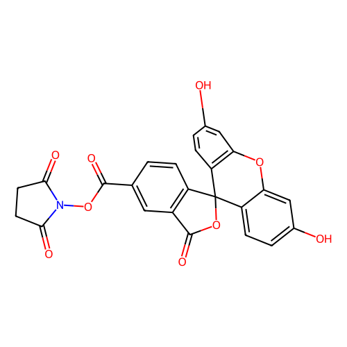 5-carboxyfluorescein n-succinimidyl ester (c09-0795-139)