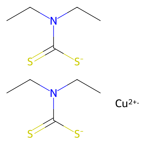 copper(ii) diethyldithiocarbamate (c09-0804-897)