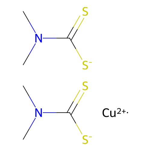 copper(ii) dimethyldithiocarbamate (c09-0804-899)