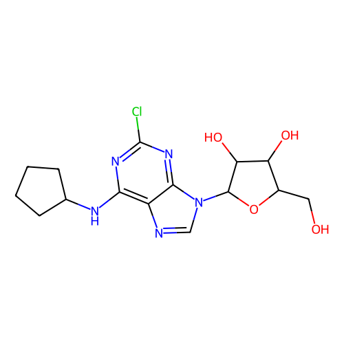 2-chloro-n6-cyclopentyladenosine (c09-0806-241)