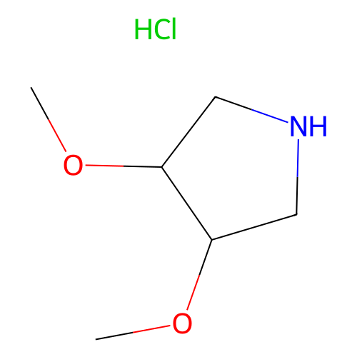 cis-3,4-dimethoxypyrrolidine hydrochloride (c09-0807-817)