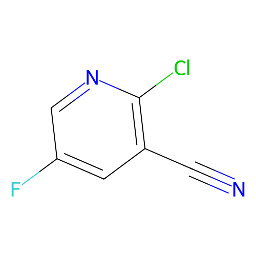 2-chloro-5-fluoropyridine-3-carbonitrile (c09-0807-903)