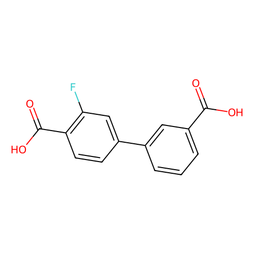 3-(4-carboxy-3-fluorophenyl)benzoic acid (c09-0808-730)