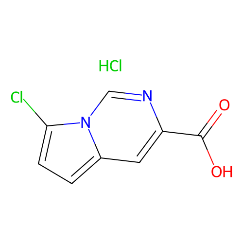 7-chloropyrrolo[1,2-c]pyrimidine-3-carboxylic acid, hcl (c09-0810-337)