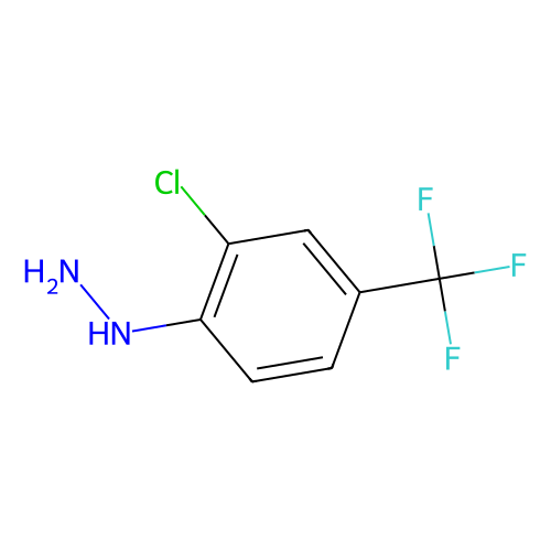 1-[2-chloro-4-(trifluoromethyl)phenyl]hydrazine (c09-0811-019)