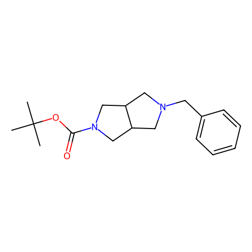 cis-tert-butyl 5-benzylhexahydropyrrolo[3,4-c]pyrrole-2(1h)-carboxylate (c09-0812-979)