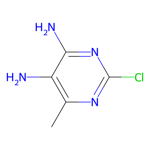 2-chloro-6-methylpyrimidine-4,5-diamine (c09-0813-538)