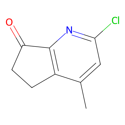 2-chloro-4-methyl-5,6-dihydro-7h-cyclopenta[b]pyridin-7-one (c09-0813-761)