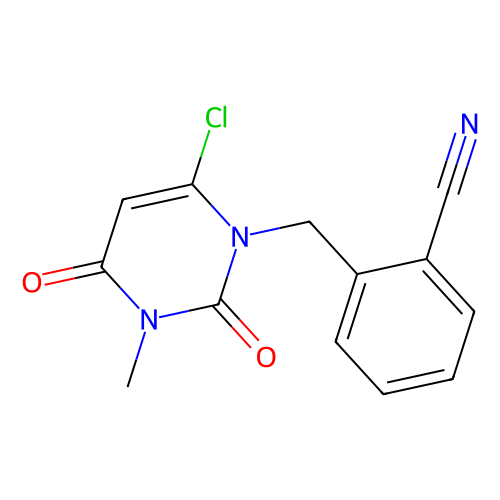 2-((6-chloro-3-methyl-2,4-dioxo-3,4-dihydropyrimidin-1(2h)-yl)methyl)benzonitrile (c09-0817-178)