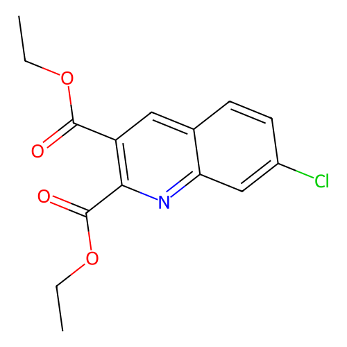 7-chloroquinoline-2,3-dicarboxylic acid diethyl ester (c09-0818-071)