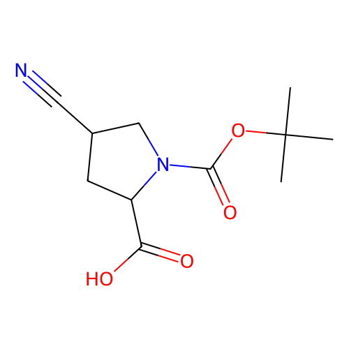 4-cyano-pyrrolidine-1,2-dicarboxylic acid 1-tert-butyl ester (c09-0818-675)