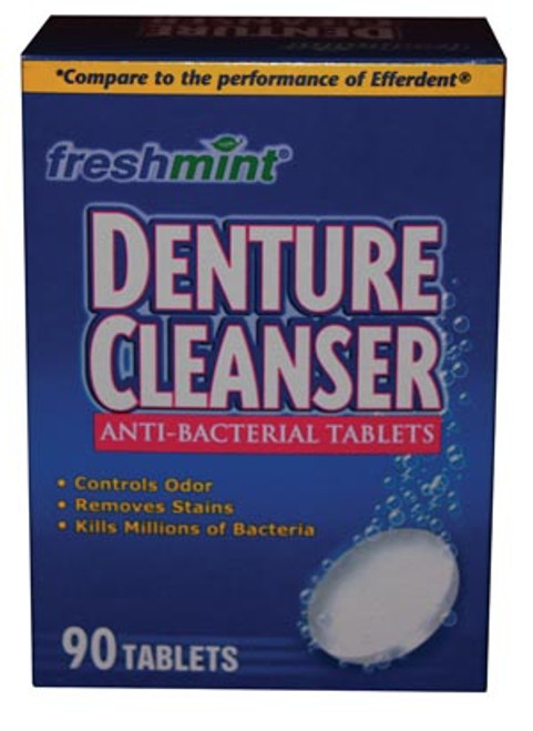 new world imports freshmint denture tablets 10202896