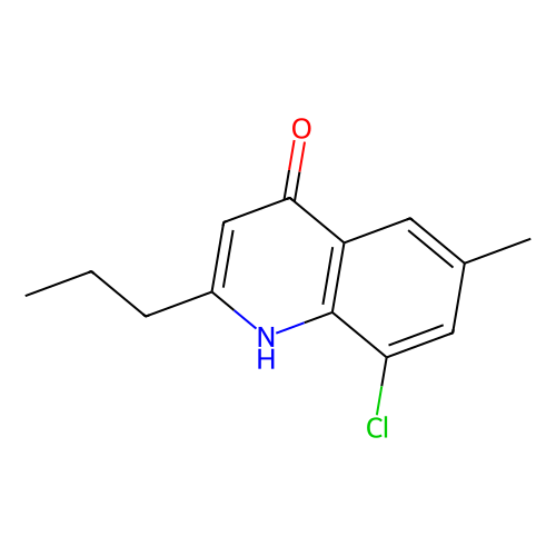 8-chloro-6-methyl-2-propyl-4-quinolinol (c09-0818-942)