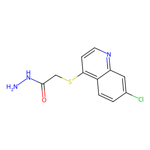 2-[(7-chloroquinolin-4-yl)thio]acetohydrazide