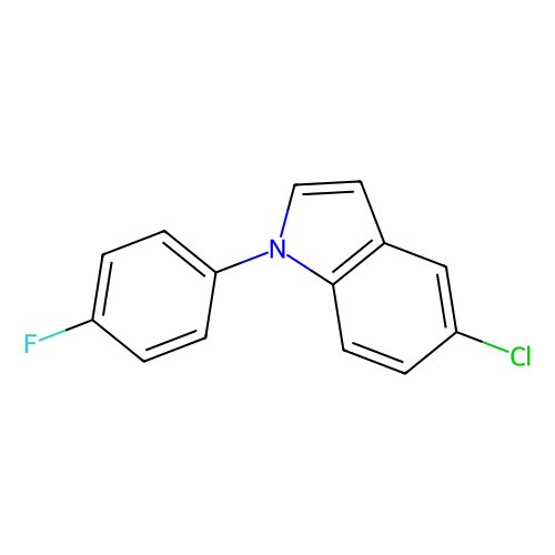 5-chloro-1-(4-fluorophenyl)indole (c09-0820-938)