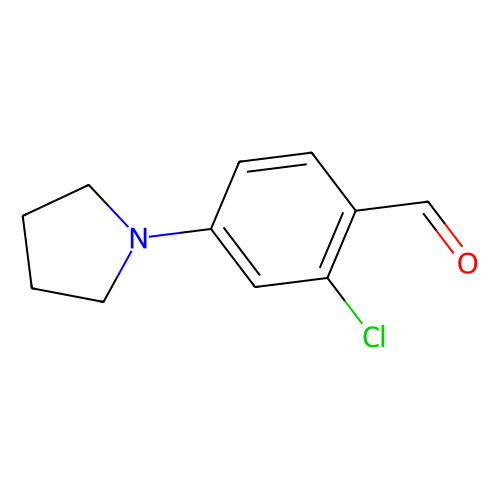 2-chloro-4-pyrrolidin-1-yl-benzaldehyde