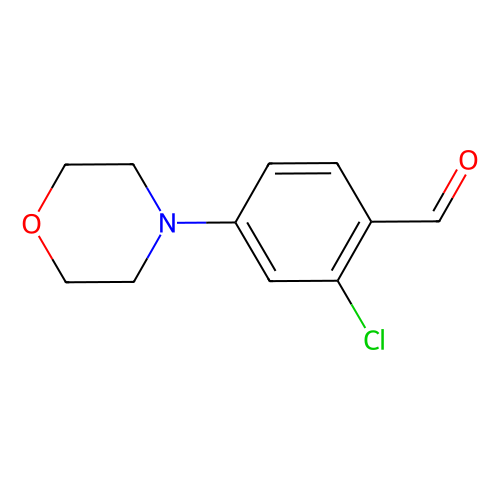 2-chloro-4-morpholin-4-yl-benzaldehyde