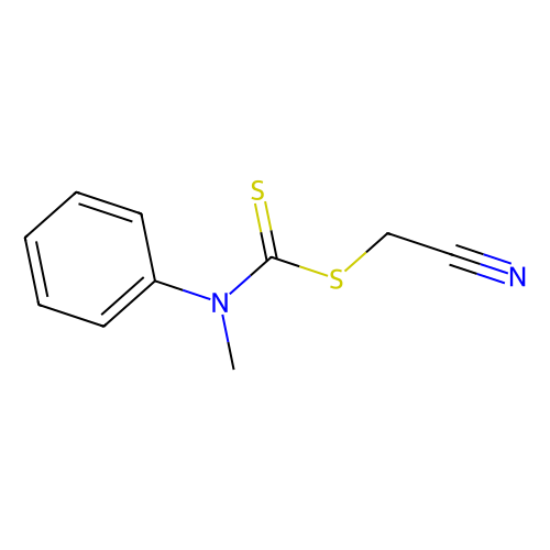 cyanomethyl methyl(phenyl)carbamodithioate (c09-0822-104)