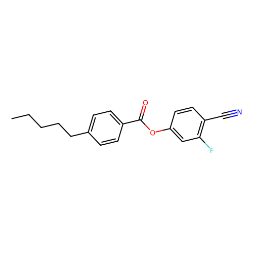 4-cyano-3-fluorophenyl 4-pentylbenzoate (c09-0822-432)