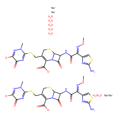ceftriaxone sodium trihydrate
