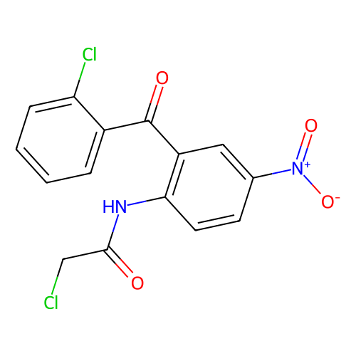 2-(2-chloroacetamido)-5-nitro-2'-chlorobenzophenone (c09-0827-533)