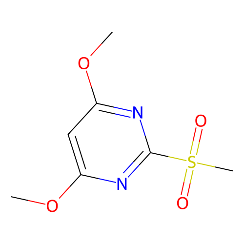 4,6-dimethoxy-2-(methylsulfonyl)pyrimidine (c09-0831-094)