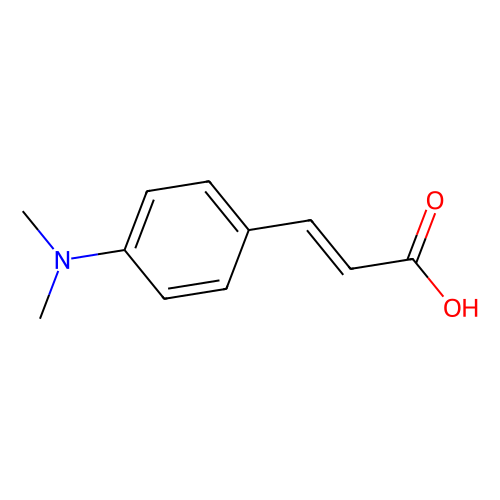 4-(dimethylamino)cinnamic acid (c09-0832-319)