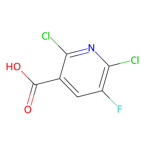2,6-dichloro-5-fluoropyridine-3-carboxylic acid (c09-0833-066)