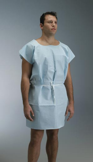 graham medical tissue poly tissue examination gown 10094504