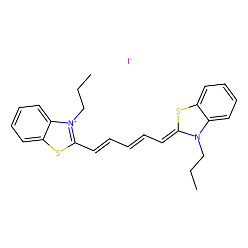 3,3'-dipropylthiadicarbocyanine iodide (c09-0836-781)