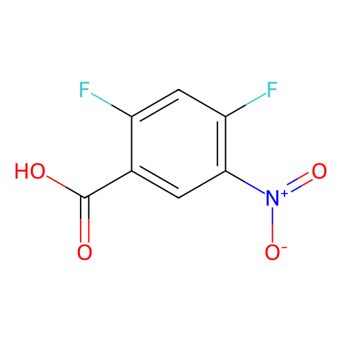 2,4-difluoro-5-nitrobenzoic acid (c09-0836-882)