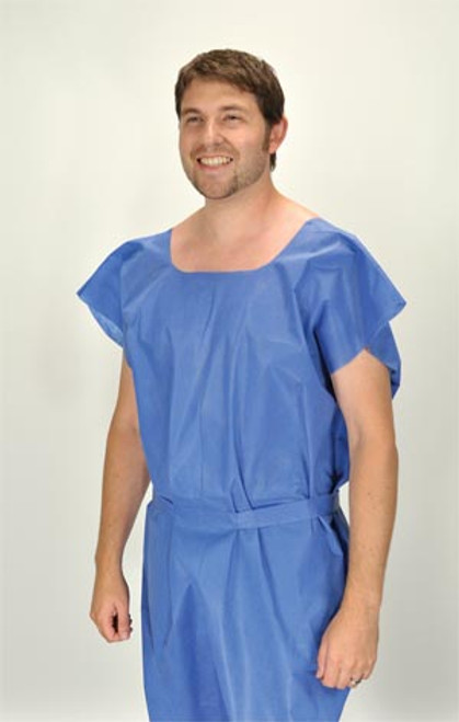 tidi dexter crepe exterior patient capes  gowns