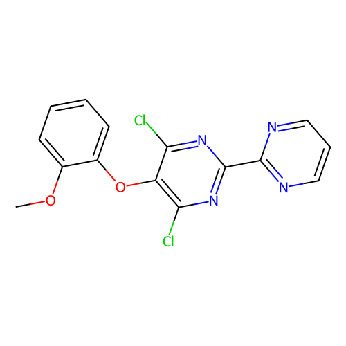 4,6-dichloro-5-(2-methoxyphenoxy)-2,2'-bipyrimidine (c09-0838-073)