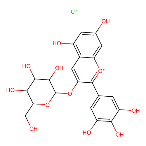 delphinidin 3-β-d-glucoside (c09-0838-284)