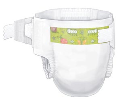 cardinal health curity baby diaper 10216143