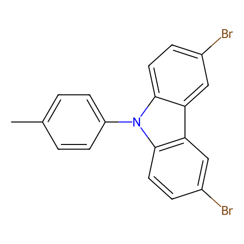 3,6-dibromo-9-(p-tolyl)-9h-carbazole (c09-0840-407)