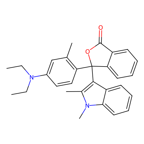 3-(1,2-dimethyl-3-indolyl)-3-[4-(diethylamino)-2-methylphenyl]phthalide (c09-0842-050)