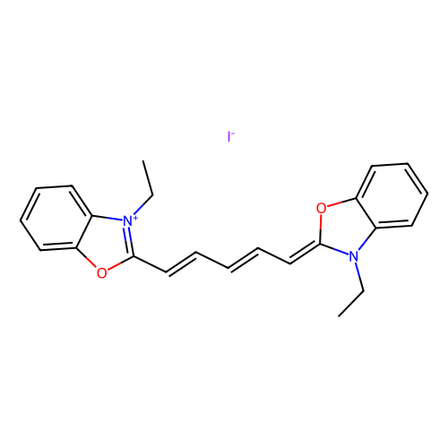 3,3'-diethyloxadicarbocyanine iodide (c09-0842-871)