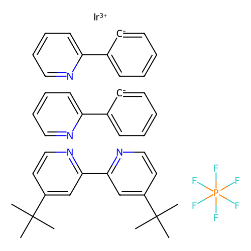 (4,4'-di-tert-butyl-2,2'-bipyridine)bis[(2-pyridinyl)phenyl]iridium(iii) hexafluorophosphate (c09-0842-987)