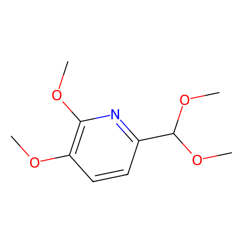 6-(dimethoxymethyl)-2,3-dimethoxypyridine (c09-0845-597)
