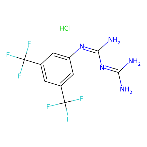 1-[3,5-di-(trifluoromethyl)phenyl]biguanide hydrochloride (c09-0846-519)