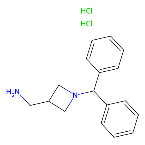 [1-(diphenylmethyl)azetidin-3-yl]methanamine dihydrochloride