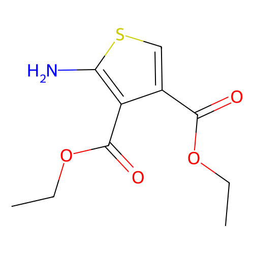 3,4-diethyl 2-aminothiophene-3,4-dicarboxylate (c09-0847-797)