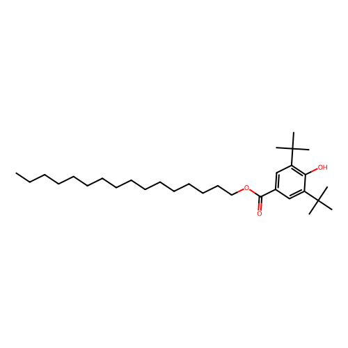 3,5-di-tert-butyl-4-hydroxybenzoic acid hexadecyl ester (c09-0849-459)
