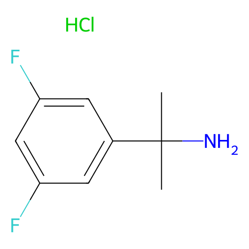 2-(3,5-difluorophenyl)propan-2-amine hydrochloride (c09-0850-369)