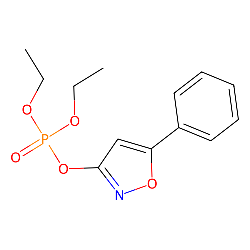 diethyl (5-phenylisoxazol-3-yl) phosphate (c09-0851-363)