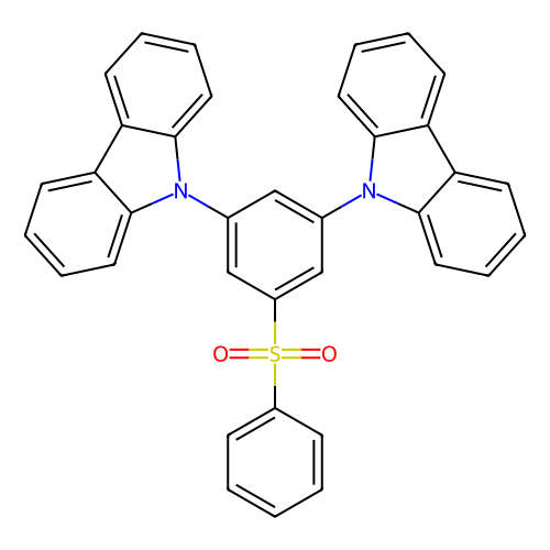 3,5-di(carbazol-9-yl)-1-phenylsulfonylbenzene