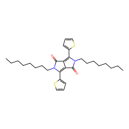 2,5-dioctyl-3,6-di(thiophen-2-yl)pyrrolo[3,4-c ] pyrrole-1,4(2h ,5h )-dione